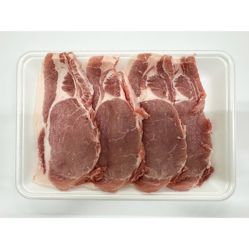 山形 天元豚 ロースとんかつ用4枚 計400g / 冷凍 送料無料 豚肉 国産