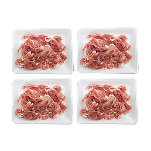 【訳あり】山形 天元豚 切り落とし600g×4 / 冷凍 送料無料 豚肉 国産