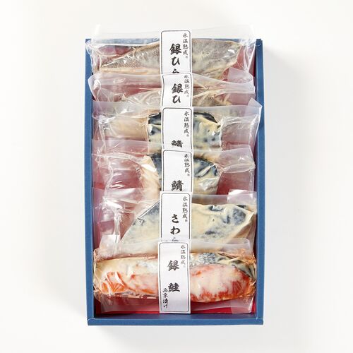 【2026.5～出荷】鳥取 「山陰大松」 氷温熟成 西京漬けギフトセット6切 / 冷凍 送料無料 詰め合わせ