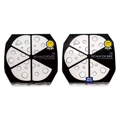 #CHACOCHEE食べ比べセット（プレーン、ブルーベリー） / 冷凍 送料無料 ギフト チーズケーキ 北海道 詰め合わせ 食べ比べ