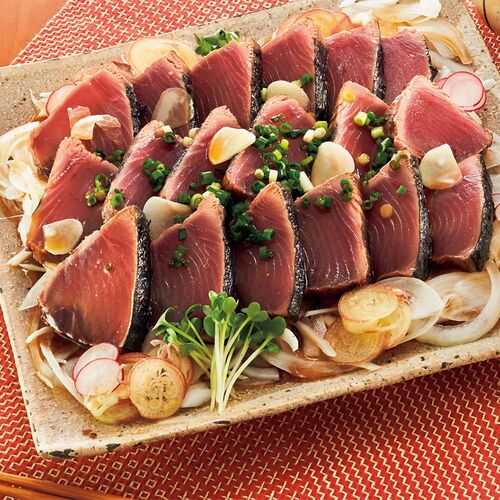 土佐流 藁焼き鰹のたたき 1本セット / 冷凍 送料無料 かつお カツオ ギフト 高知