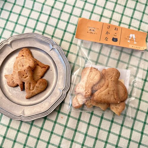 ねことさかな4種セット / 常温 送料無料 クッキー セット 詰め合わせ ねこ 猫 おつまみ