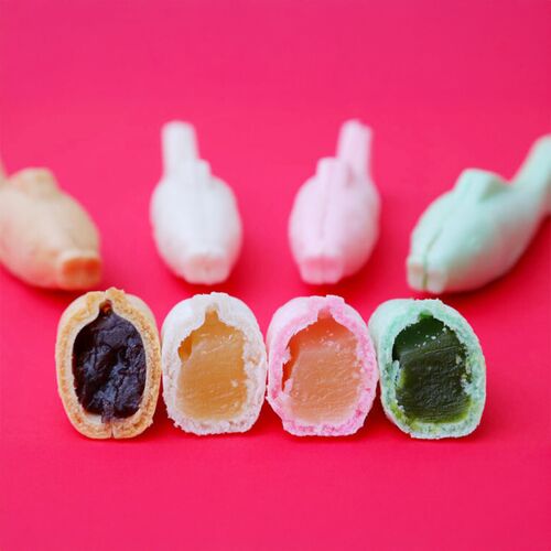 【倉入れ】錦鯉最中10個入り（ケース入数：10,ロット：1） / 常温 送料無料 最中 もなか 仕入れ