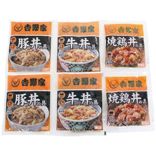 【お中元】吉野家 いろいろ丼セット≪供給期間：2026/6/16～2026/8/3≫ / 冷凍 送料無料 牛丼 豚丼 焼き鳥 詰め合わせ セット
