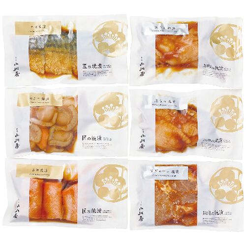 【お中元】新潟小川屋 お魚とお肉の焼漬詰合せ SZH5≪供給期間：2026/6/16～2026/8/3≫ / 冷蔵 送料無料 詰め合わせ セット