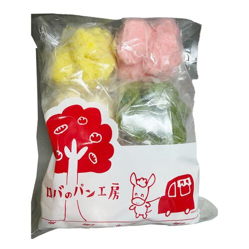 冷凍ロバのパン6個入り / 冷凍 送料無料 蒸しパン セット