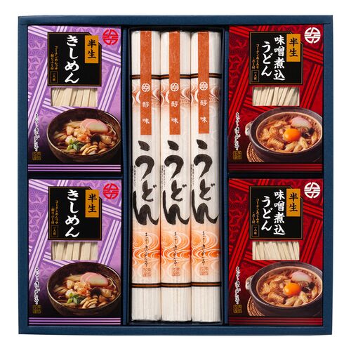 【上代厳守】秋冬限定 暖味詰合せ APY-7 / 常温 送料無料 うどん きしめん 味噌煮込み 詰め合わせ セット 名古屋