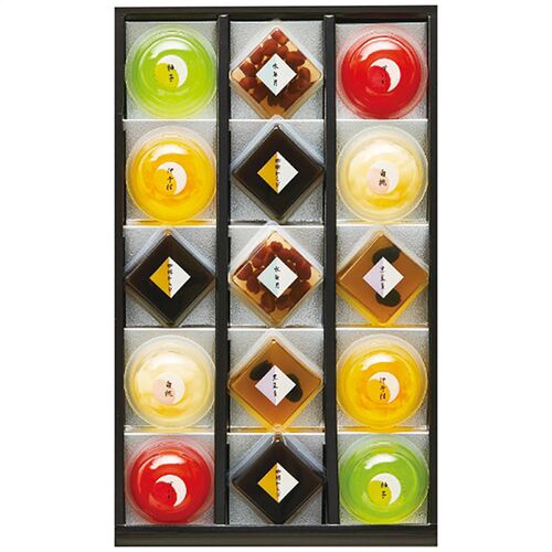 【お中元】ひととえ 菓と果 ゼリー詰合せ KKD-15≪供給期間：2026/6/16～2026/8/3≫ / 常温 送料無料 ゼリー 詰め合わせ セット