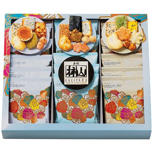 【お中元】赤坂柿山 ななこ 夏 NKN-30≪供給期間：2026/6/16～2026/8/3≫ / 常温 送料無料 あられ おかき 詰め合わせ セット