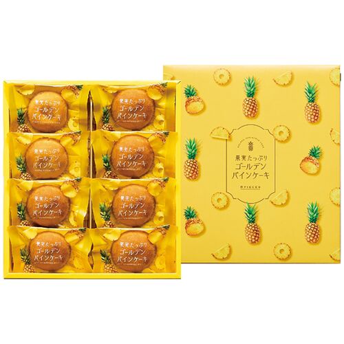 【お中元】ひととえ 果実たっぷり ゴールデンパインケーキ PCA-10≪供給期間：2026/6/16～2026/8/3≫ / 常温 送料無料