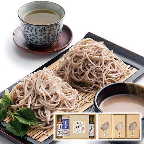 【上代厳守】 信州そば詰合せ「花静」 / 常温 送料無料 蕎麦 詰め合わせ セット