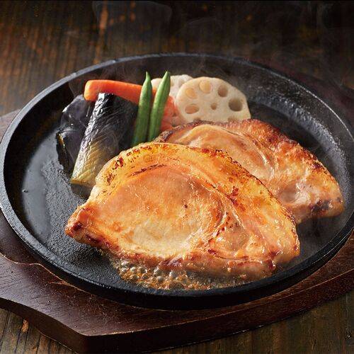 鹿児島黒豚ロース味噌漬け 100g×10P / 冷凍 送料無料 豚肉