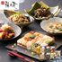 「梅の花」 なみはや寿司と4種の和惣菜セット （おから煮×2、ひじき煮×2、和風あん、黒酢あん）