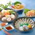 「関とら本店」 ふくたたき刺身とふく個食鍋セット （真ふぐ寄せ鍋300g、真ふぐたたき刺身20g、とらふぐ皮20g、とらふぐ塩辛60g、ふぐ煮こごり100g） / ふく ふぐ フグ てっさ てっちり 送料無料